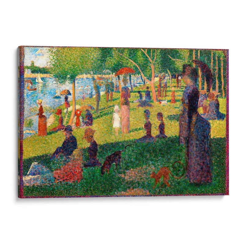 Un Domingo En La Grande Jatte - Georges Seurat | Cuadro decorativo de Canvas Lab