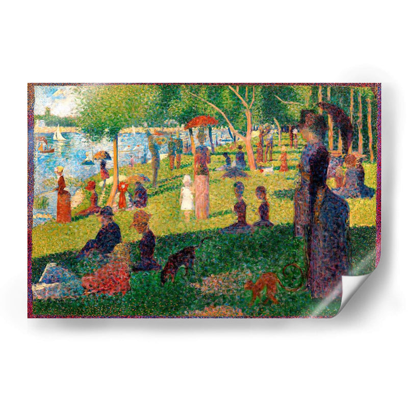 Un Domingo En La Grande Jatte - Georges Seurat | Cuadro decorativo de Canvas Lab