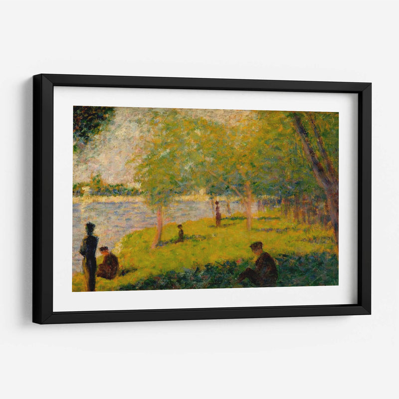 Estudia Para Un Domingo En La Grande Jatte. - Georges Seurat | Cuadro decorativo de Canvas Lab