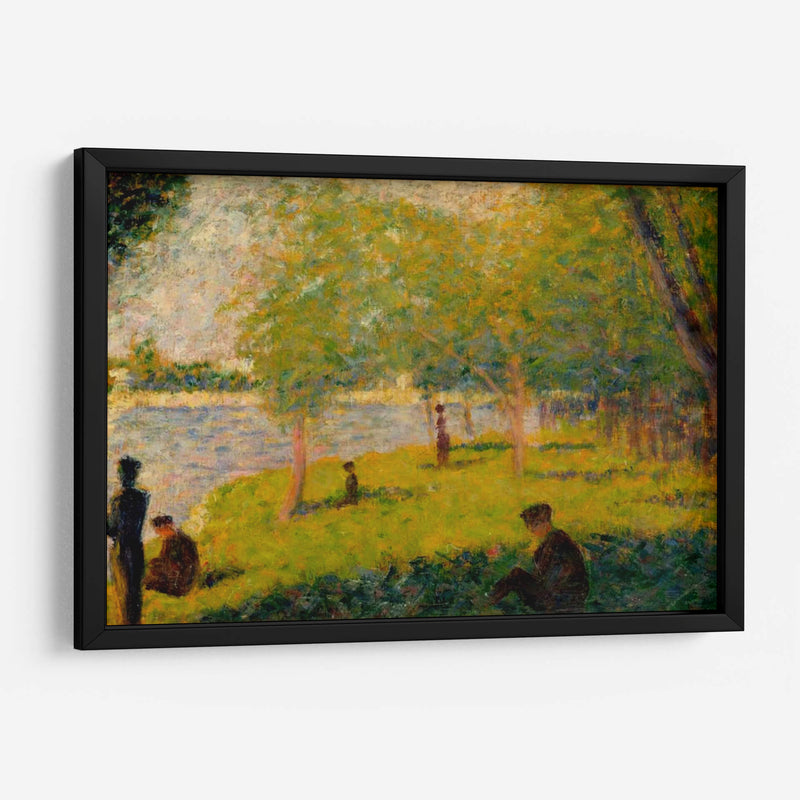 Estudia Para Un Domingo En La Grande Jatte. - Georges Seurat | Cuadro decorativo de Canvas Lab