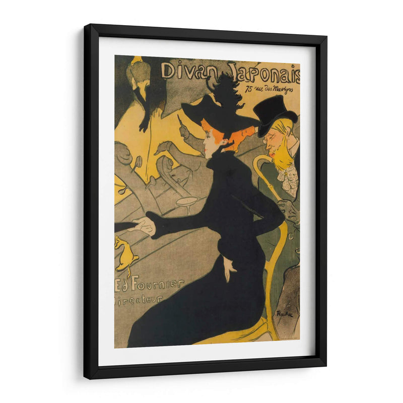 Divan Japonais - Henri de Toulouse-Lautrec | Cuadro decorativo de Canvas Lab