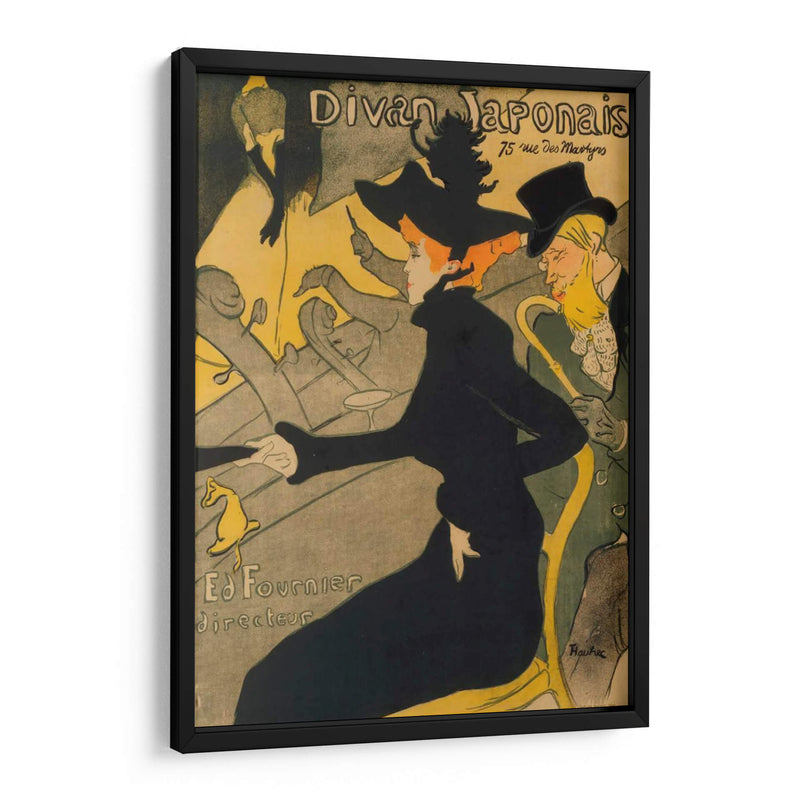 Divan Japonais - Henri de Toulouse-Lautrec | Cuadro decorativo de Canvas Lab