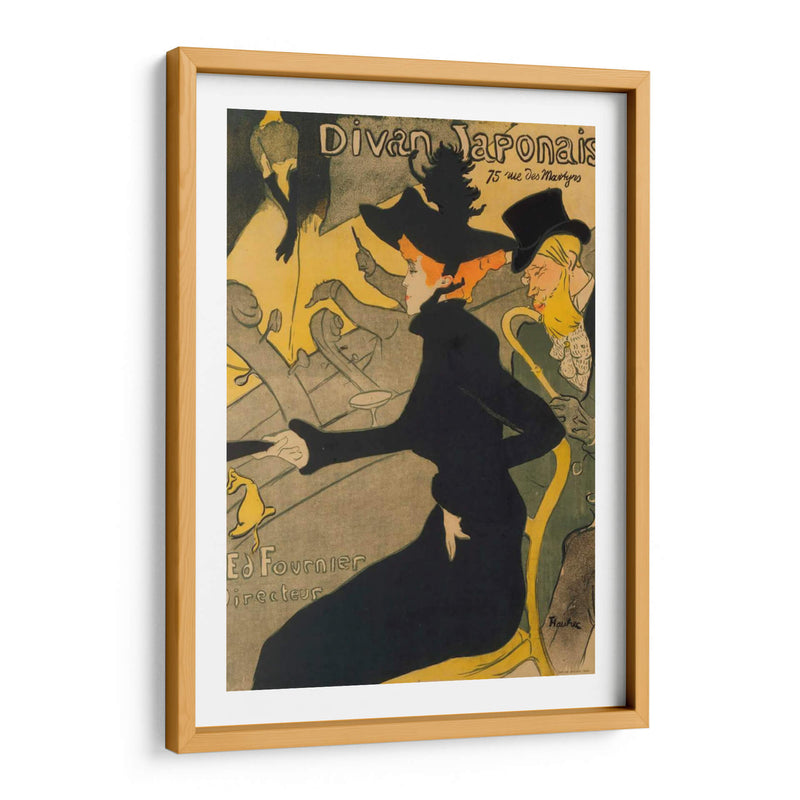 Divan Japonais - Henri de Toulouse-Lautrec | Cuadro decorativo de Canvas Lab