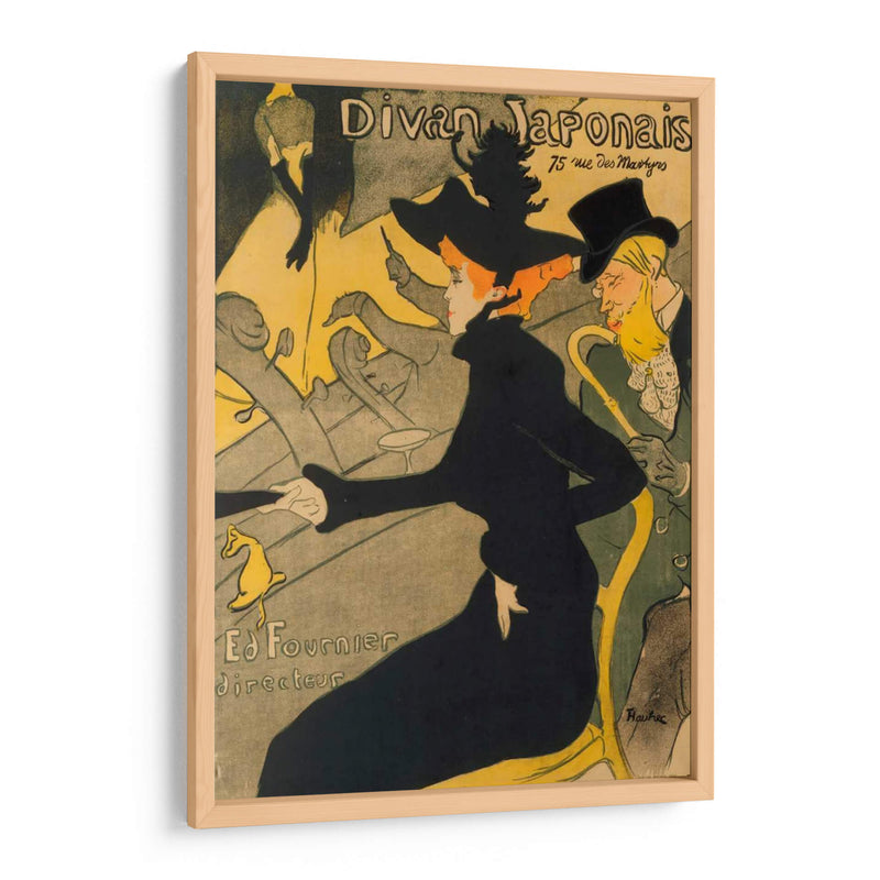 Divan Japonais - Henri de Toulouse-Lautrec | Cuadro decorativo de Canvas Lab