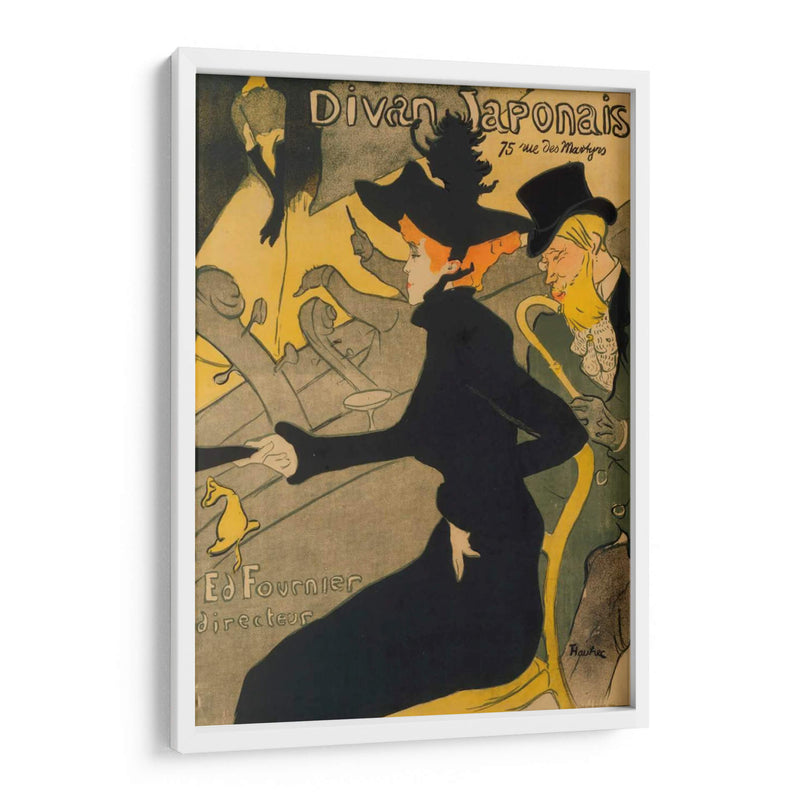 Divan Japonais - Henri de Toulouse-Lautrec | Cuadro decorativo de Canvas Lab