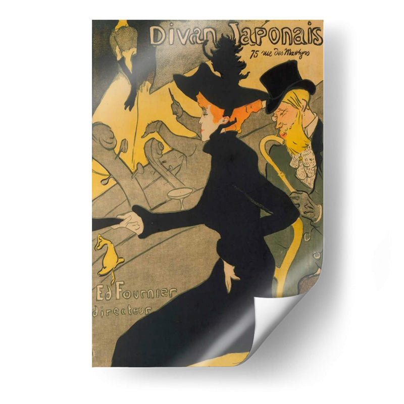 Divan Japonais - Henri de Toulouse-Lautrec | Cuadro decorativo de Canvas Lab