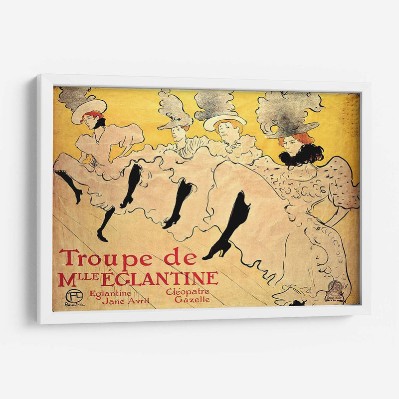 La Troupe De Mademoiselle Eglantine - Henri de Toulouse-Lautrec | Cuadro decorativo de Canvas Lab