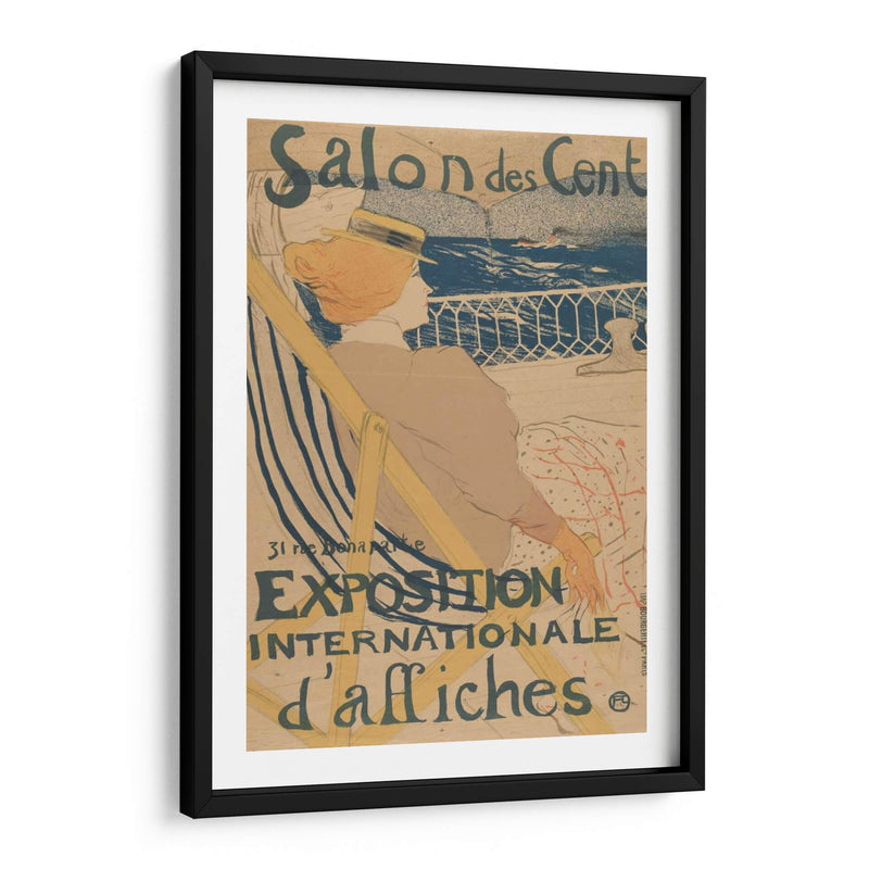 Salon Des Cent-Exposition Internationale Daffiches - Henri de Toulouse-Lautrec | Cuadro decorativo de Canvas Lab