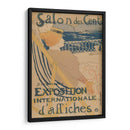 Salon Des Cent-Exposition Internationale Daffiches - Henri de Toulouse-Lautrec | Cuadro decorativo de Canvas Lab
