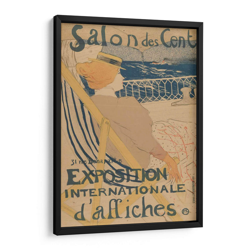 Salon Des Cent-Exposition Internationale Daffiches - Henri de Toulouse-Lautrec | Cuadro decorativo de Canvas Lab