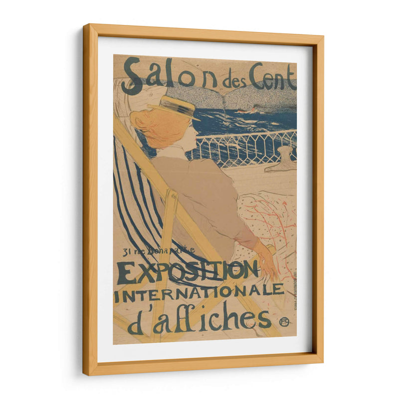 Salon Des Cent-Exposition Internationale Daffiches - Henri de Toulouse-Lautrec | Cuadro decorativo de Canvas Lab