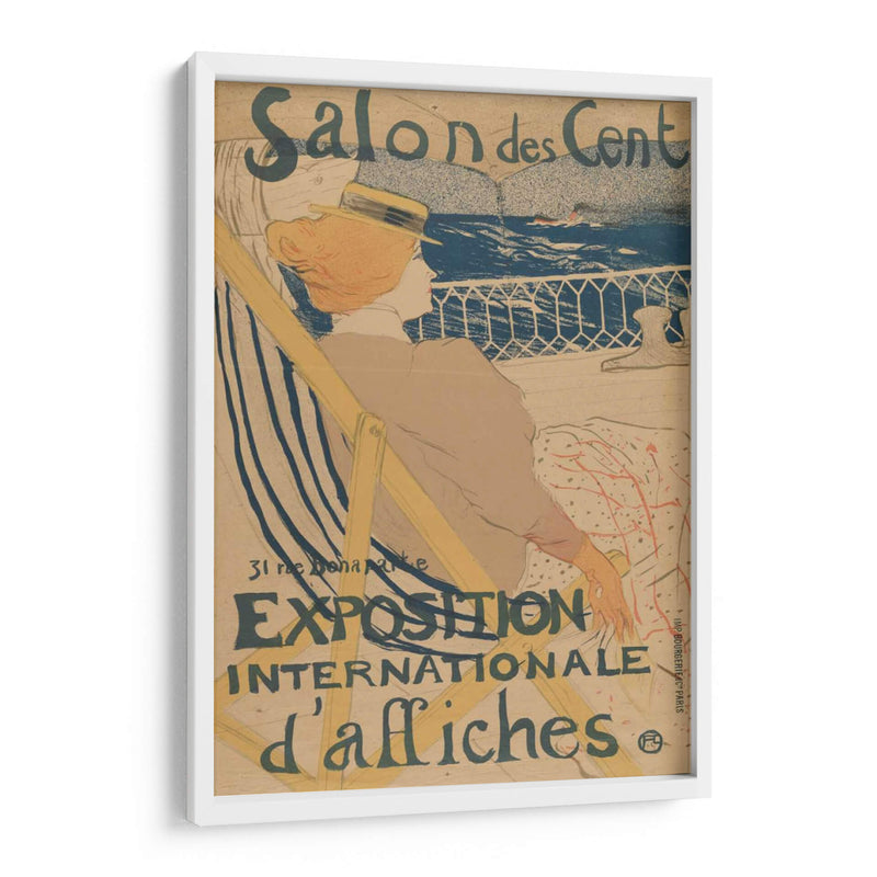 Salon Des Cent-Exposition Internationale Daffiches - Henri de Toulouse-Lautrec | Cuadro decorativo de Canvas Lab