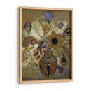 Jarrón Etrusco Con Flores - Odilon Redon | Cuadro decorativo de Canvas Lab
