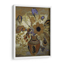 Jarrón Etrusco Con Flores - Odilon Redon | Cuadro decorativo de Canvas Lab