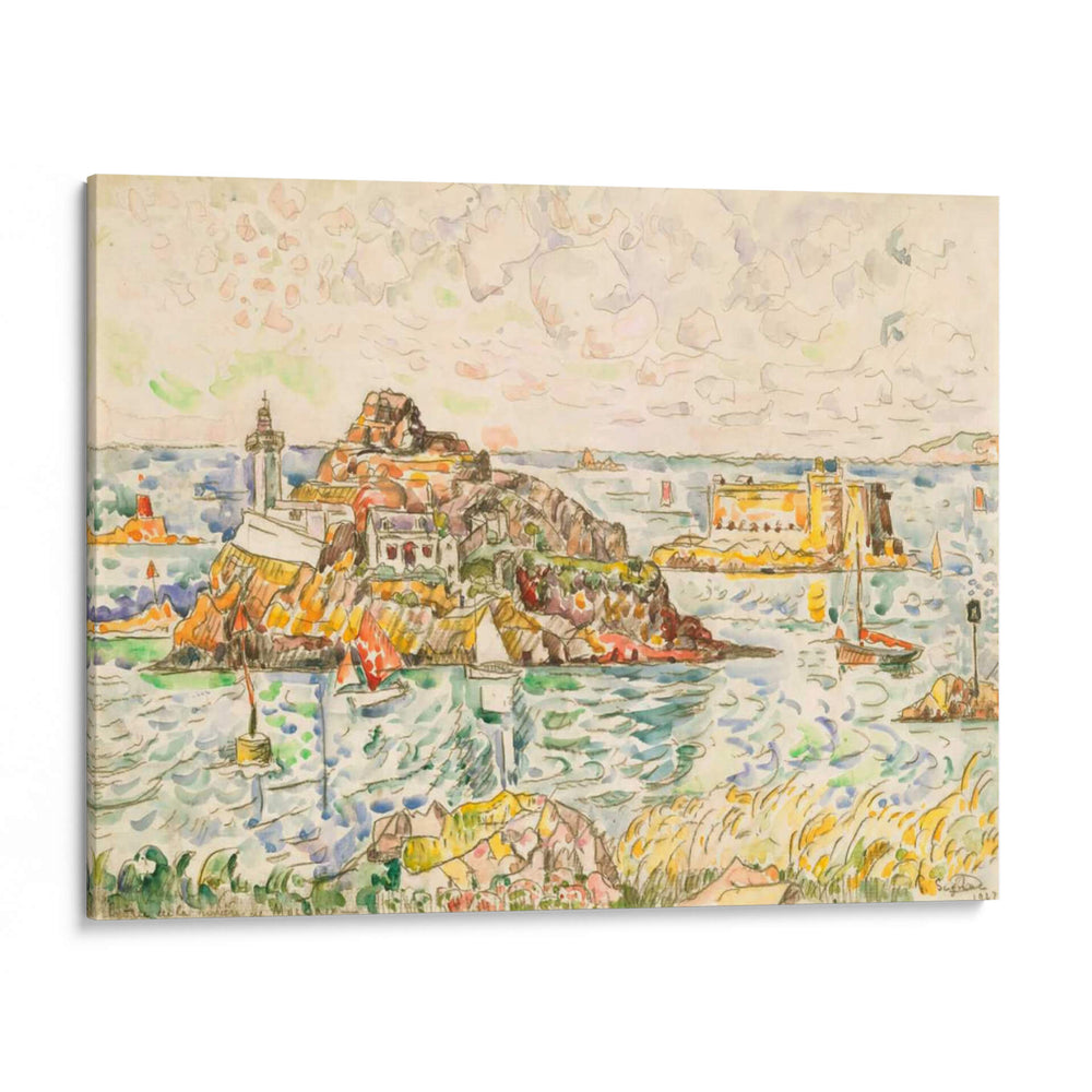 Morlaix, Entrada Del Río. - Paul Signac | Cuadro decorativo de Canvas Lab