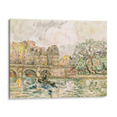 Paris Le Place Dauphine - Paul Signac | Cuadro decorativo de Canvas Lab