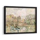 Paris Le Place Dauphine - Paul Signac | Cuadro decorativo de Canvas Lab