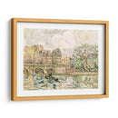 Paris Le Place Dauphine - Paul Signac | Cuadro decorativo de Canvas Lab