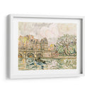 Paris Le Place Dauphine - Paul Signac | Cuadro decorativo de Canvas Lab