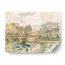 Paris Le Place Dauphine - Paul Signac | Cuadro decorativo de Canvas Lab