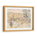 Petit Andely-The River Bank - Paul Signac | Cuadro decorativo de Canvas Lab