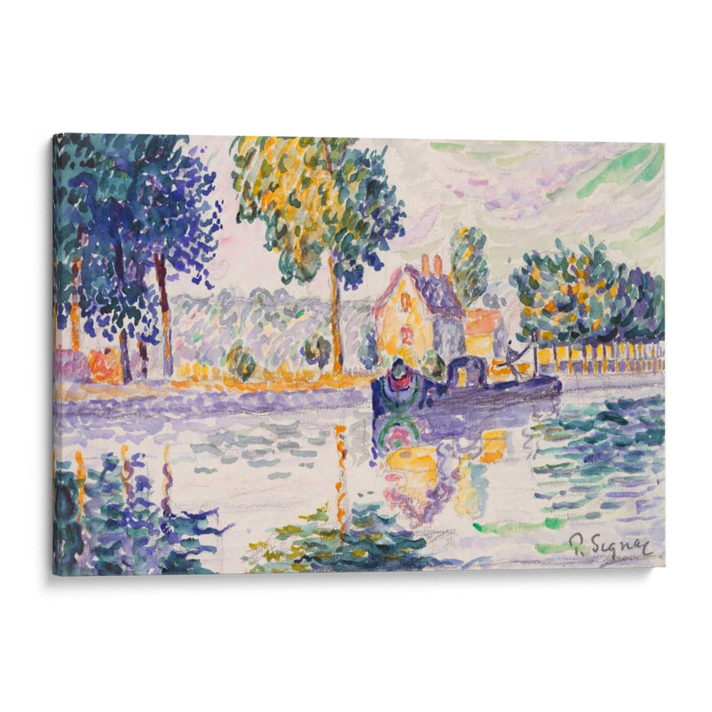 Vista Del Sena, Samois - Paul Signac | Cuadro decorativo de Canvas Lab