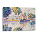 Vista Del Sena, Samois - Paul Signac | Cuadro decorativo de Canvas Lab