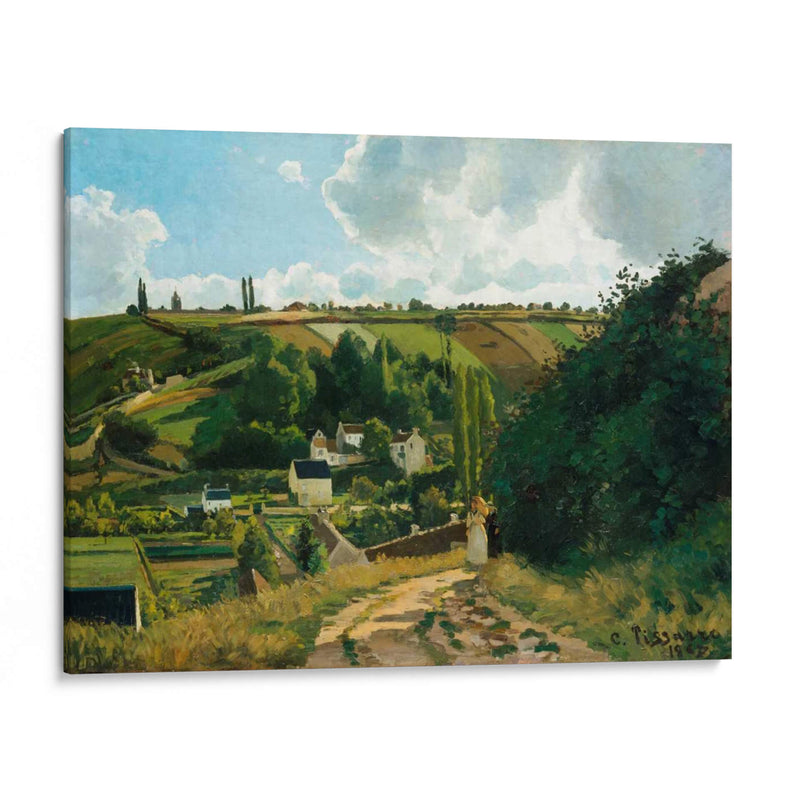 Jalais, Hill, Pontoise - Camille Pissarro | Cuadro decorativo de Canvas Lab