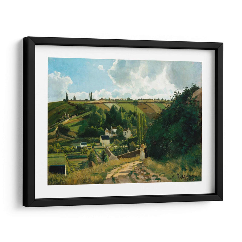 Jalais, Hill, Pontoise - Camille Pissarro | Cuadro decorativo de Canvas Lab