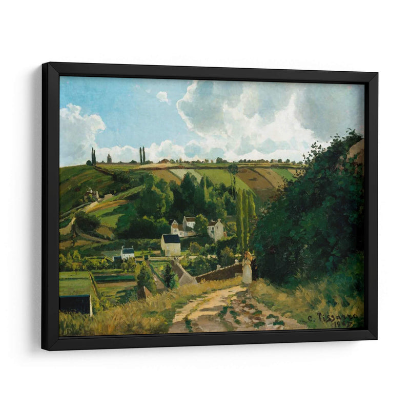 Jalais, Hill, Pontoise - Camille Pissarro | Cuadro decorativo de Canvas Lab