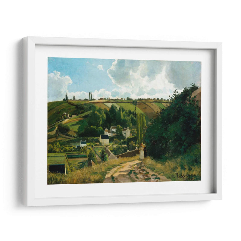 Jalais, Hill, Pontoise - Camille Pissarro | Cuadro decorativo de Canvas Lab