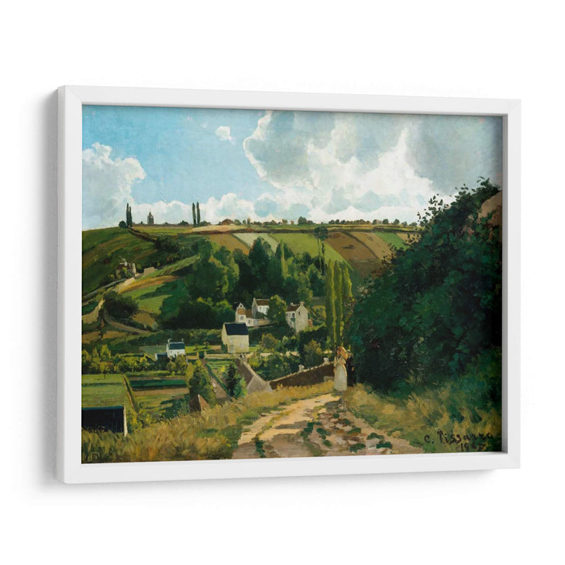 Jalais, Hill, Pontoise - Camille Pissarro | Cuadro decorativo de Canvas Lab