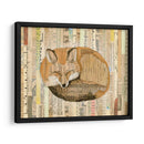 Collage Red Fox Iii - Nikki Galapon | Cuadro decorativo de Canvas Lab