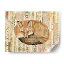 Collage Red Fox Iii - Nikki Galapon | Cuadro decorativo de Canvas Lab