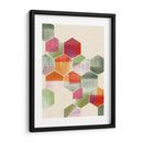 Color Pop Honeycomb I - Grace Popp | Cuadro decorativo de Canvas Lab