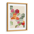 Color Pop Honeycomb I - Grace Popp | Cuadro decorativo de Canvas Lab