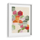 Color Pop Honeycomb I - Grace Popp | Cuadro decorativo de Canvas Lab