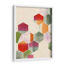 Color Pop Honeycomb Ii - Grace Popp | Cuadro decorativo de Canvas Lab