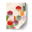 Color Pop Honeycomb Ii - Grace Popp | Cuadro decorativo de Canvas Lab