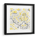 Tile Damask Citron Damask I - June Erica Vess | Cuadro decorativo de Canvas Lab