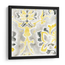 Citron Damask Azuleja Iv - June Erica Vess | Cuadro decorativo de Canvas Lab
