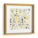 Citron Damask Azuleja Iv - June Erica Vess | Cuadro decorativo de Canvas Lab