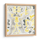 Citron Damask Azuleja Iv - June Erica Vess | Cuadro decorativo de Canvas Lab