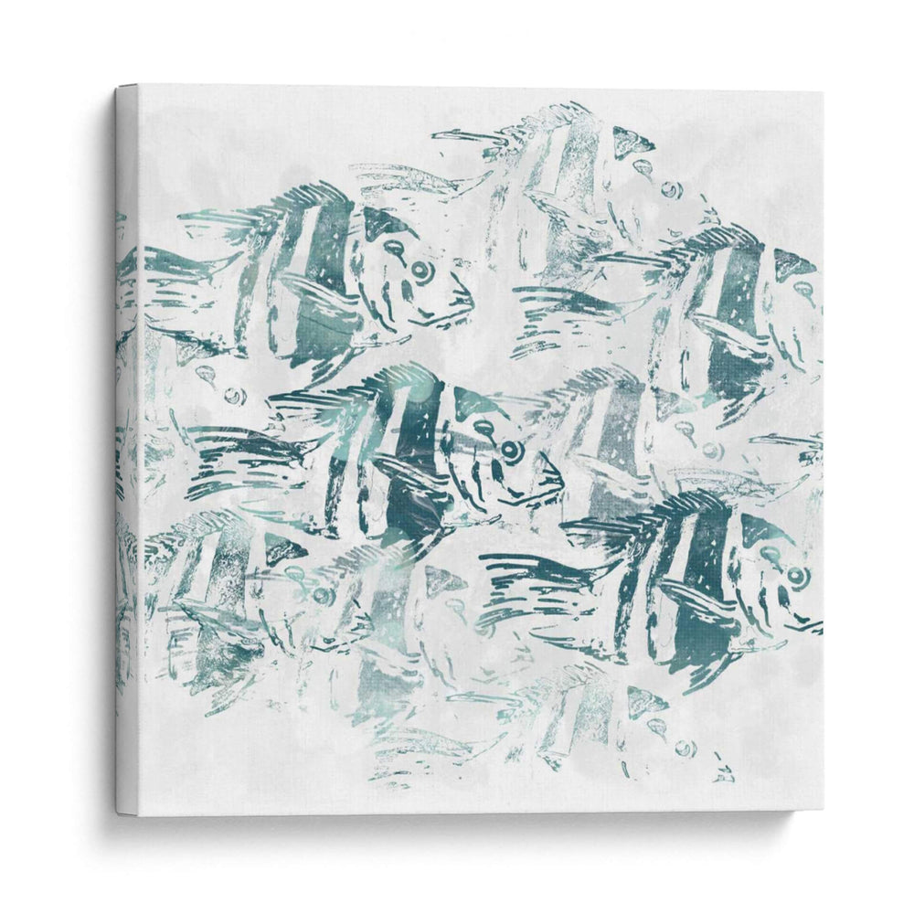 Sealife Batik I - June Erica Vess | Cuadro decorativo de Canvas Lab