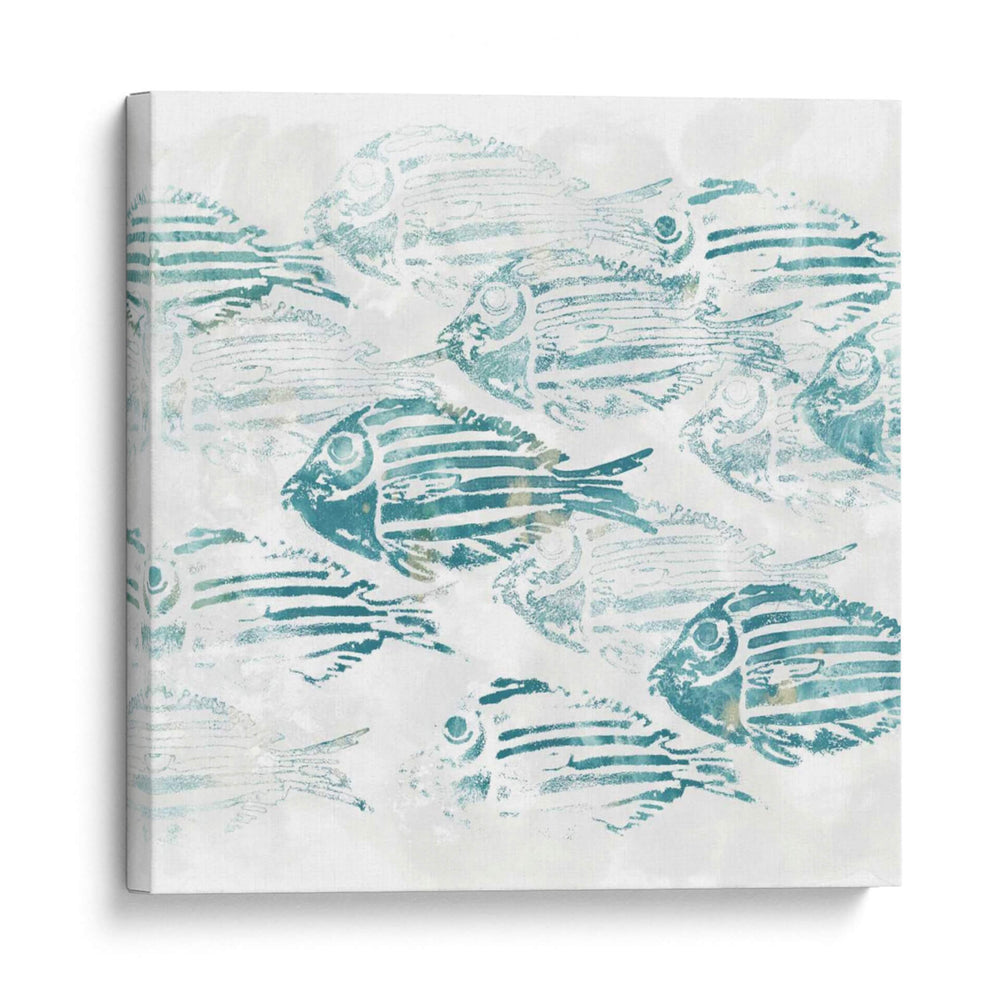 Sealife Batik Ii - June Erica Vess | Cuadro decorativo de Canvas Lab