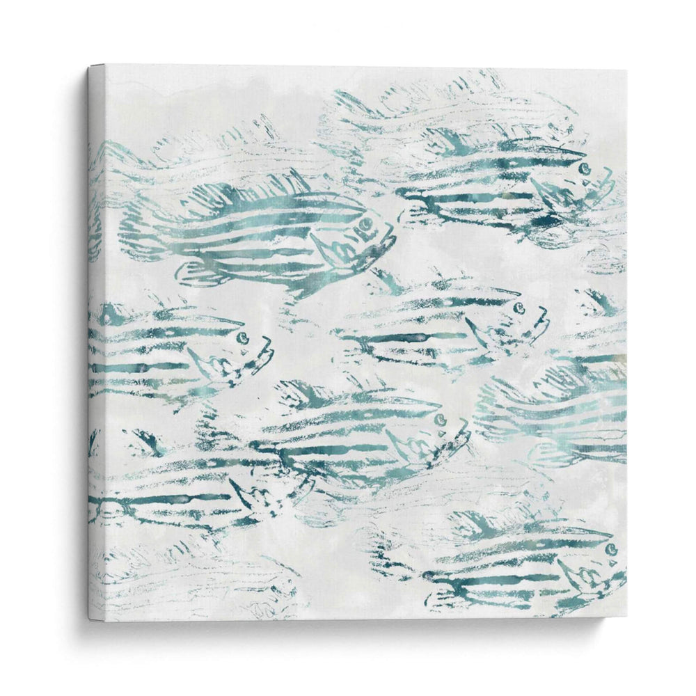 Sealife Batik Iv - June Erica Vess | Cuadro decorativo de Canvas Lab