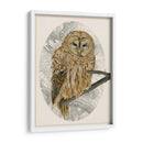 Búho Barrado I - Melissa Wang | Cuadro decorativo de Canvas Lab