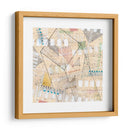 Líneas De Cuadrícula Ii - Nikki Galapon | Cuadro decorativo de Canvas Lab