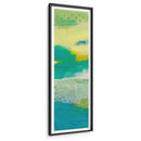 Paneles De Puntos De Teal I - Sue Jachimiec | Cuadro decorativo de Canvas Lab
