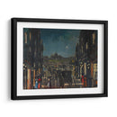 Ciudad de noche en óleo | Cuadro decorativo de Canvas Lab